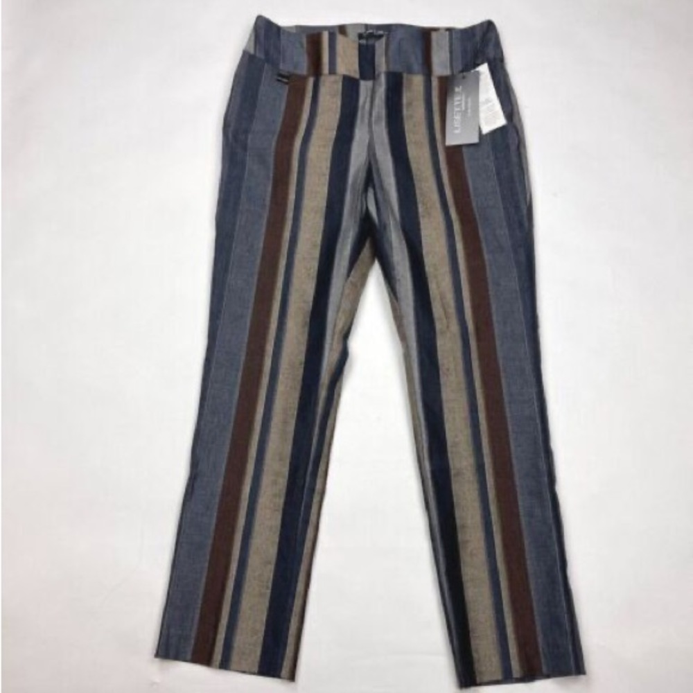 Lisetelle Striped Denim Trousers